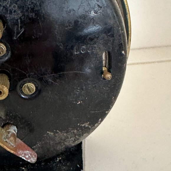 SOLD Vintage MCM Westclox Big Ben Black Gold Wind Up Round Shape Alarm Clock - Picture 13 of 16